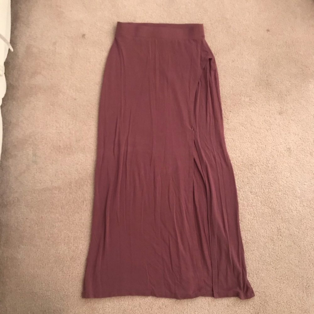 charlotte russe maxi skirt